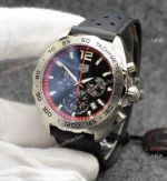 Best Replica TAG Heuer Formula 1 44mm Chronograph Quartz Rubber Strap